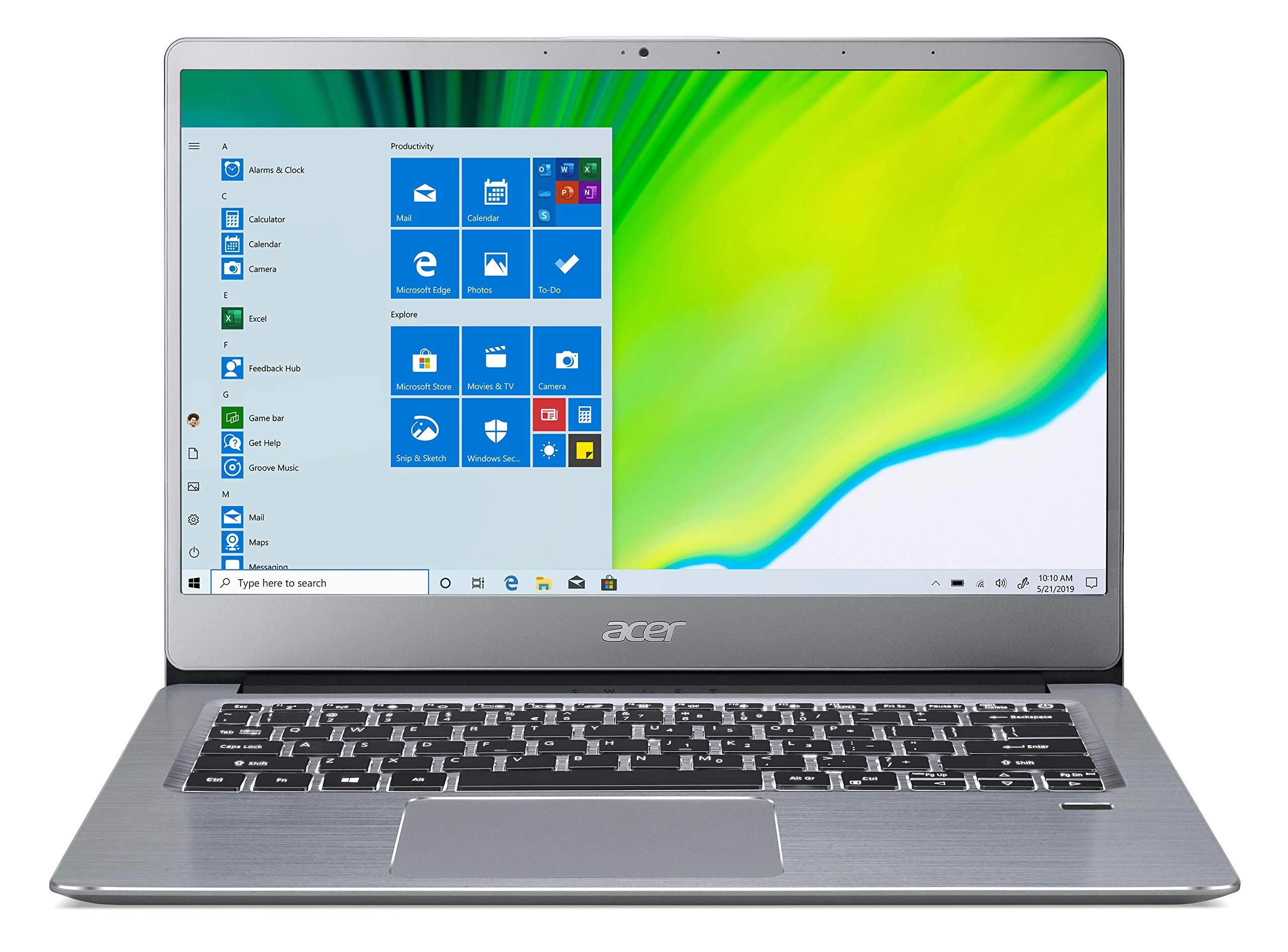 Acer Swift 3 NX.HPKEM.00D - 14'' Core i7-10510U 12GB DDR4 256GB SSD 1TB HDD