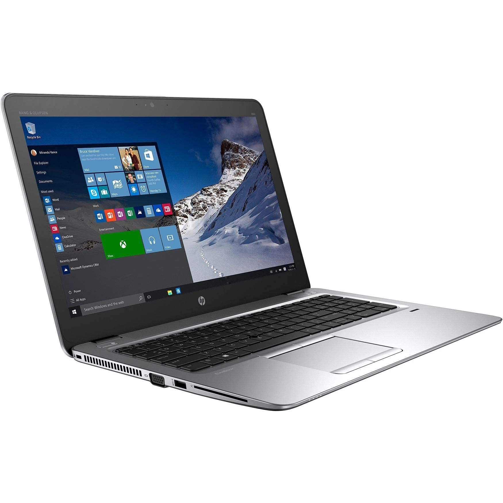 HP (Renewed) EliteBook 850 G3 - 15.6'' Core i5-6300U 8GB DDR4 256GB SSD