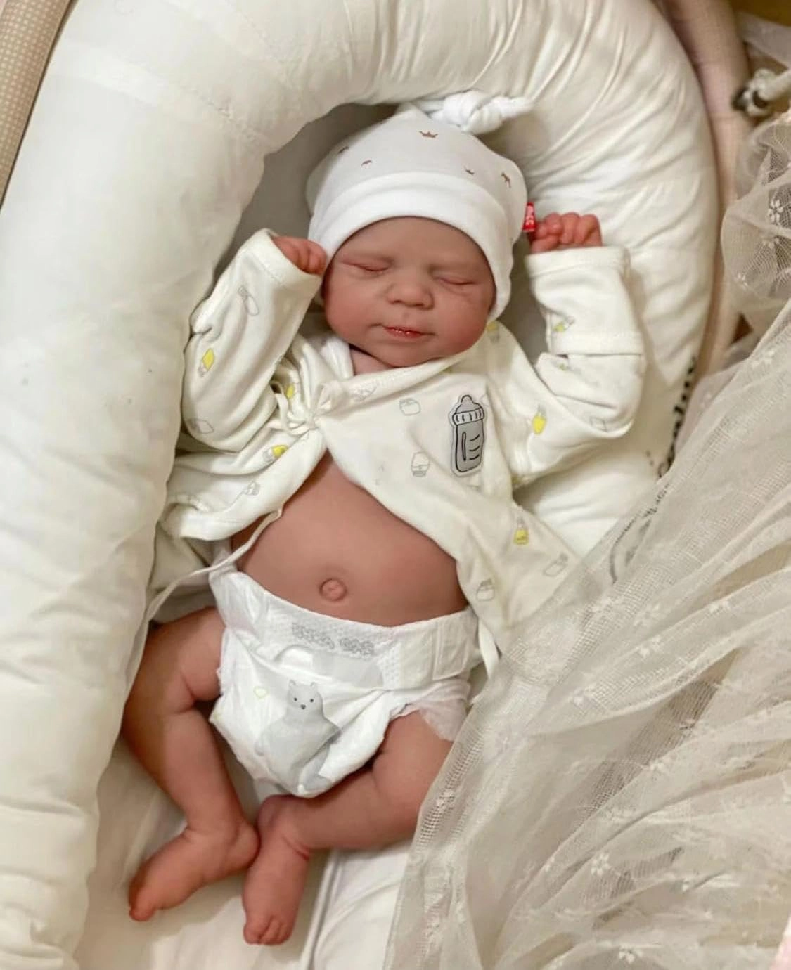 Reborn Baby Doll - 18 inches Full Body Silicone Ages 3+