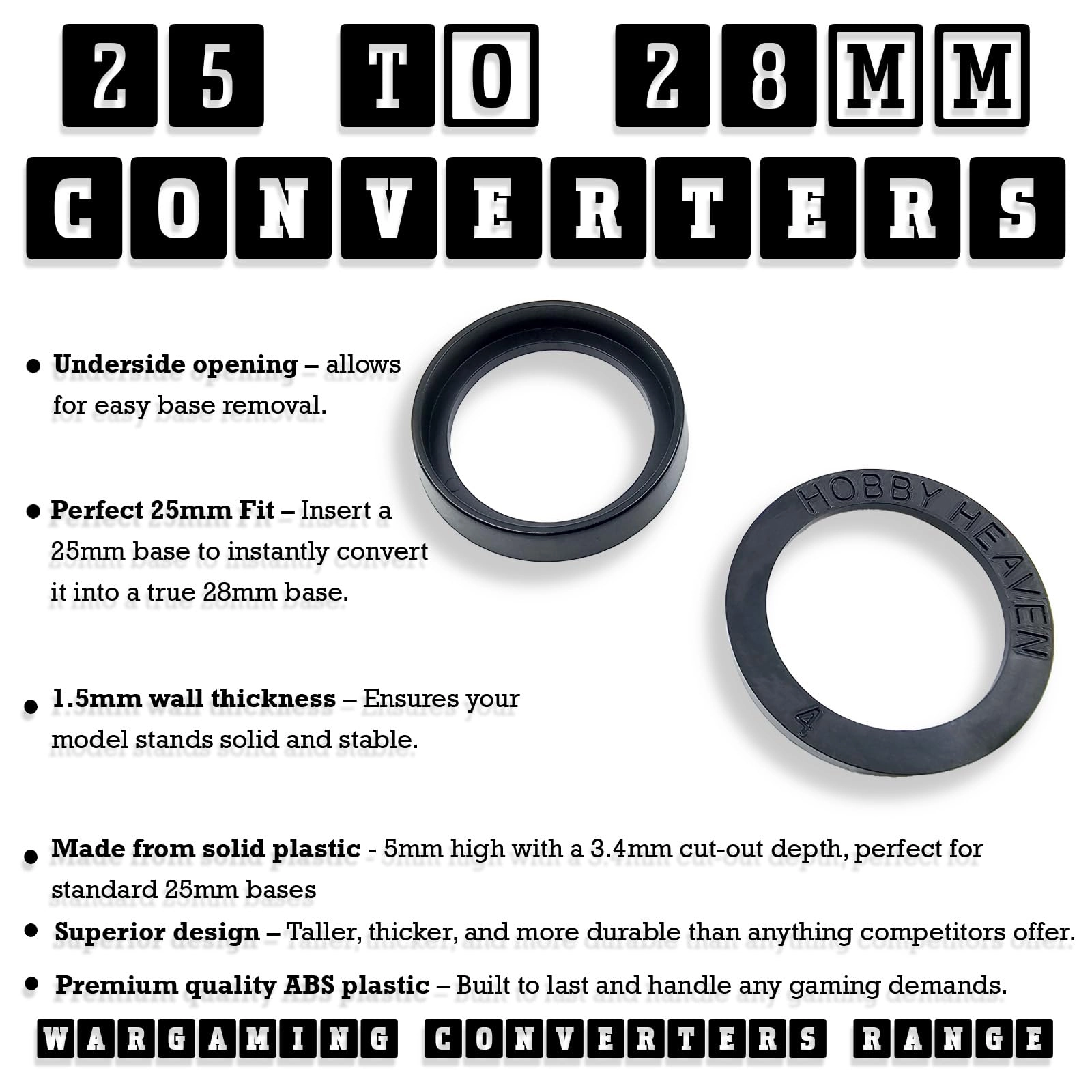 Conversion Rings - 10 pcs