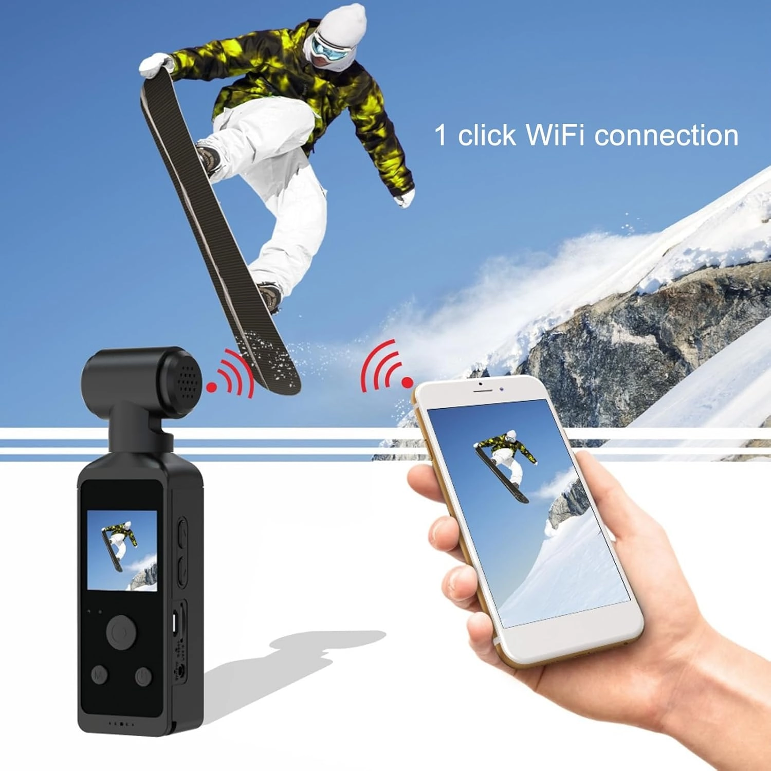 Pocket Action Camera - 4K