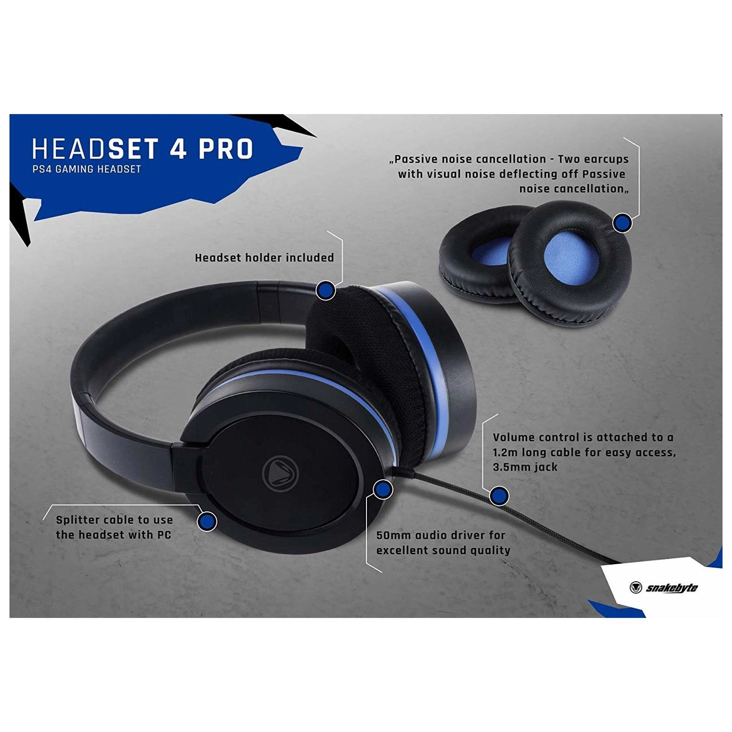 Headset 4 Pro - Wired Headset