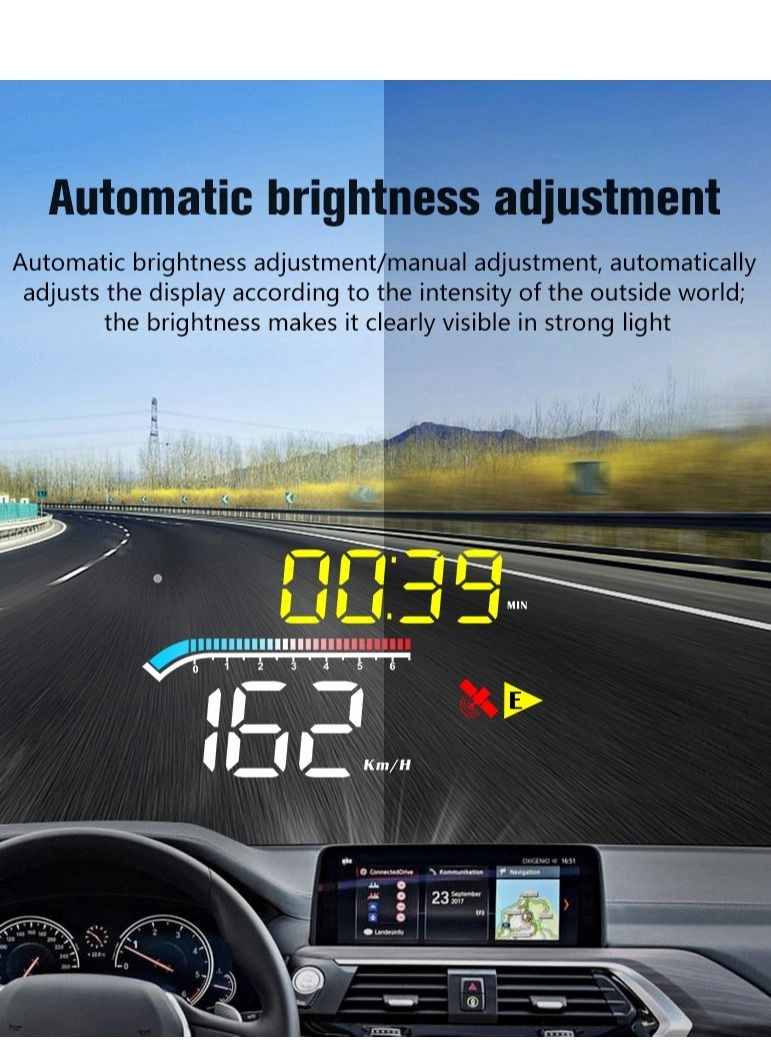 Head Up Display(HUD) - M15 5.5" LCD Black