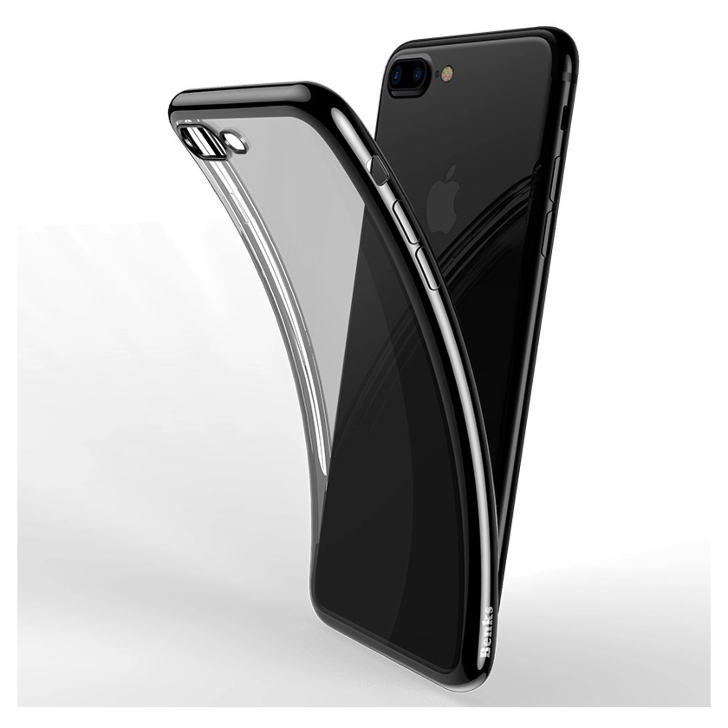 Electroplate Frame Back Case for iPhone Xs