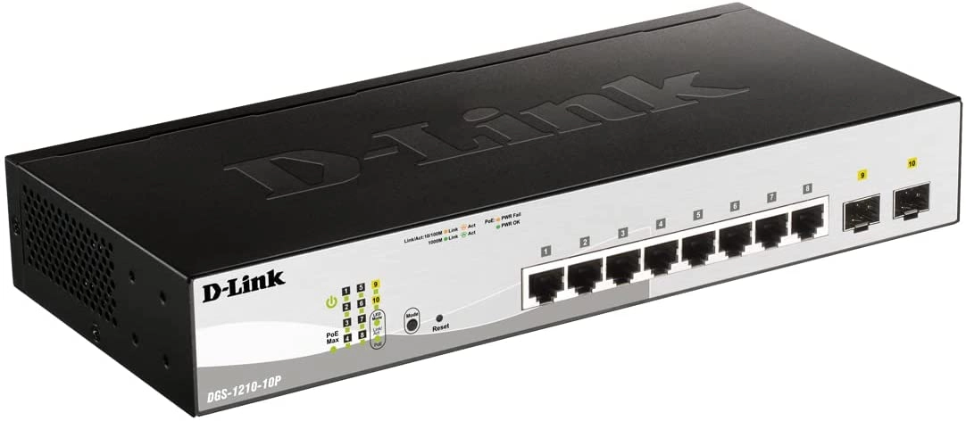 DGS-1210-10P 10-ports
