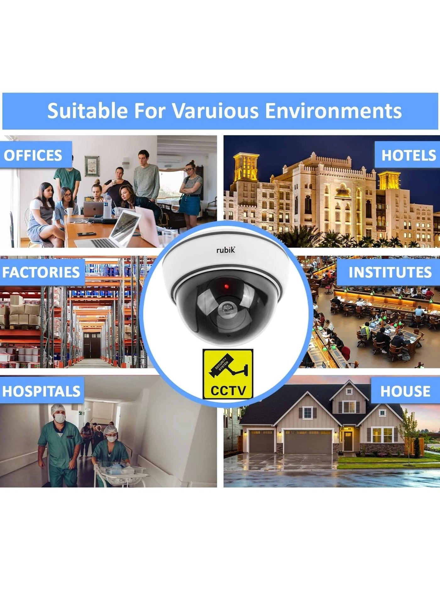 Dummy CCTV Camera - Indoor