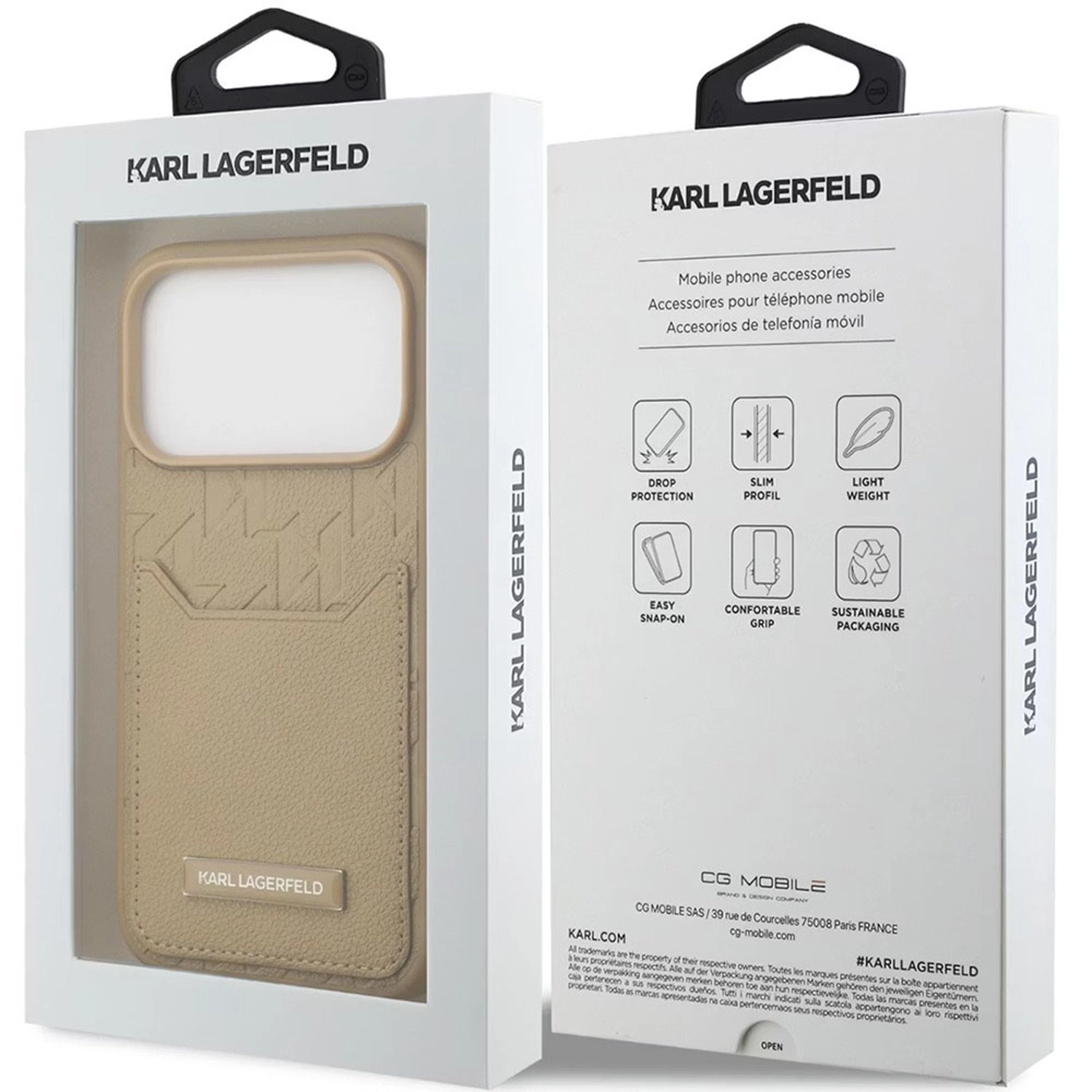 PU Grained Case for iPhone 17 Pro