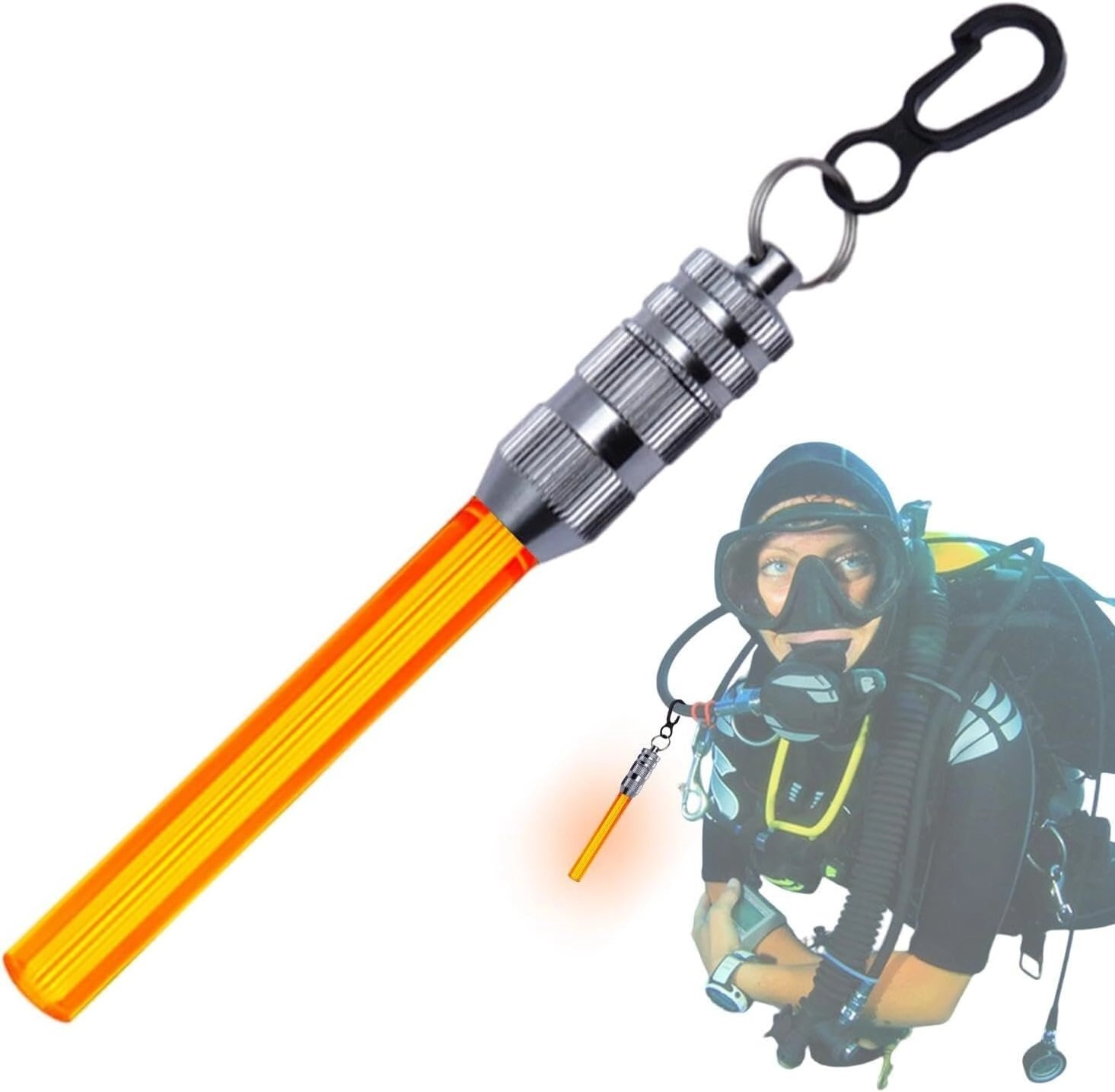 LED Diving Signal Light - Waterproof 91M 50H Red