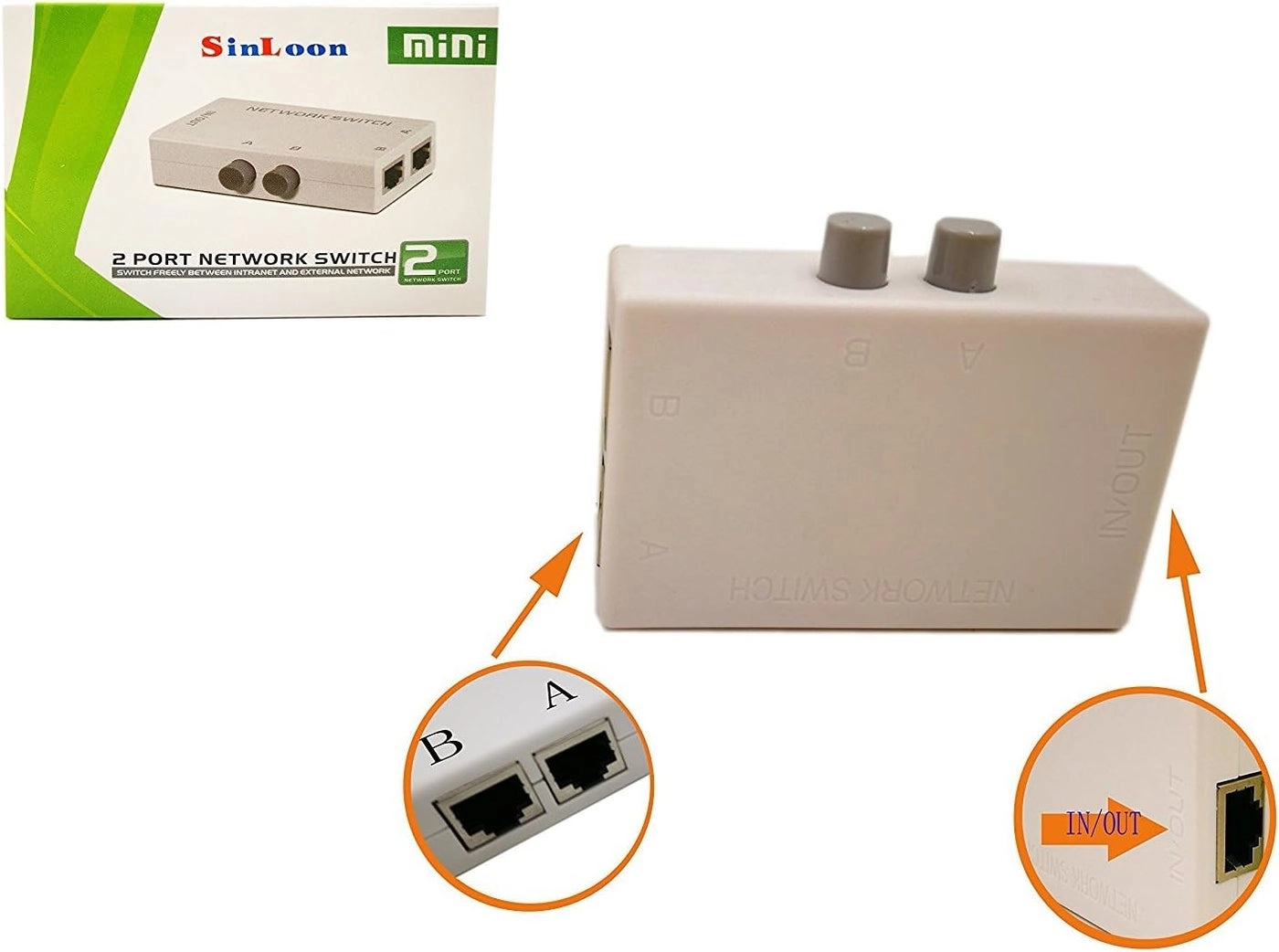 Ethernet Switch - 2-ports