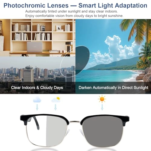 Smart Glasses - Bluetooth Photochromic