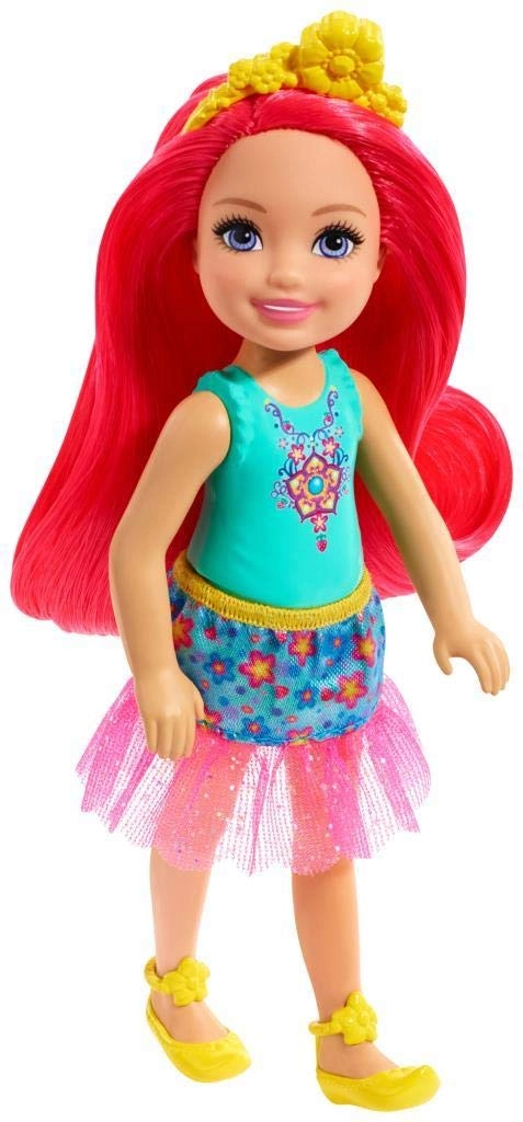 Barbie Chelsea Sprite Doll - 7-inch Pink Hair Ages 3+