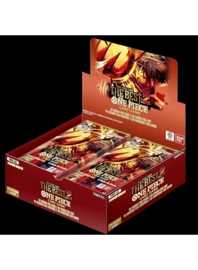 One Piece CARD THE BEST Vol.2 - English 20pcs