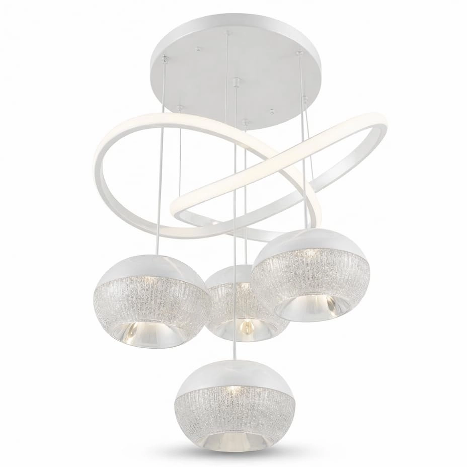 Infinity Ring Chandelier - Dimmable