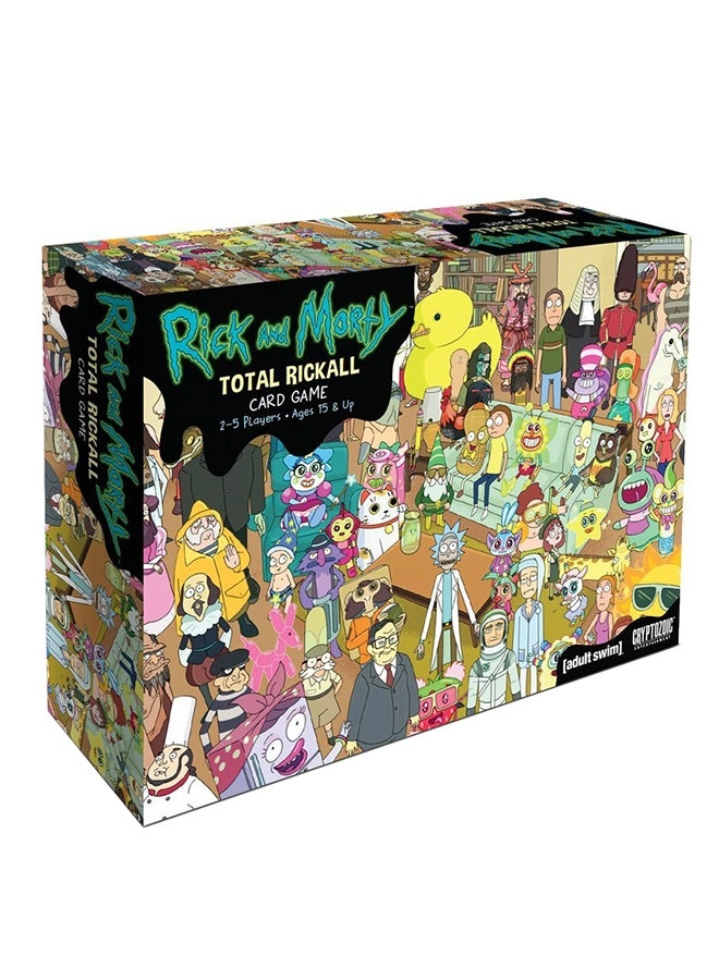 Rick and Morty Total Rickall - Cooperative Card Game