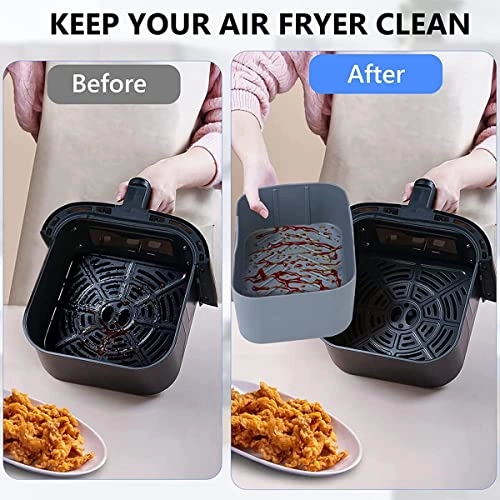 Air Fryer Silicone Liner - Food-grade Silicone 2PCS