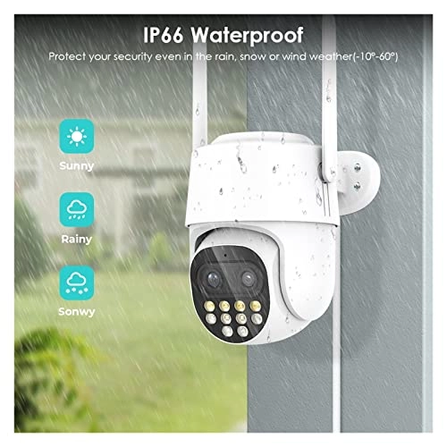 Outdoor Solar Security Camera 4K