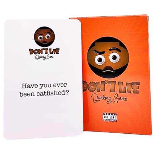 Don't Lie - 52 engaging game cards 21 years and up English