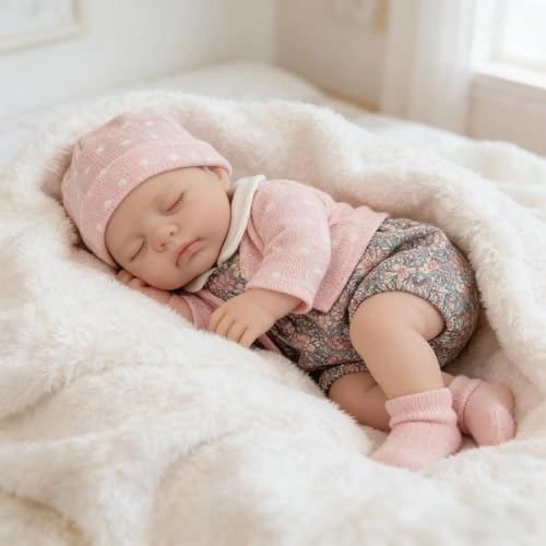 Reborn Baby Doll - 12 inch Full body silicone Ages 3+