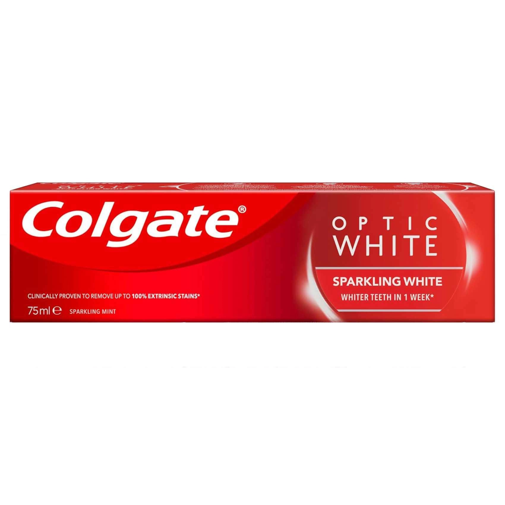 Colgate Optic White Sparkling White Toothpaste 75ml