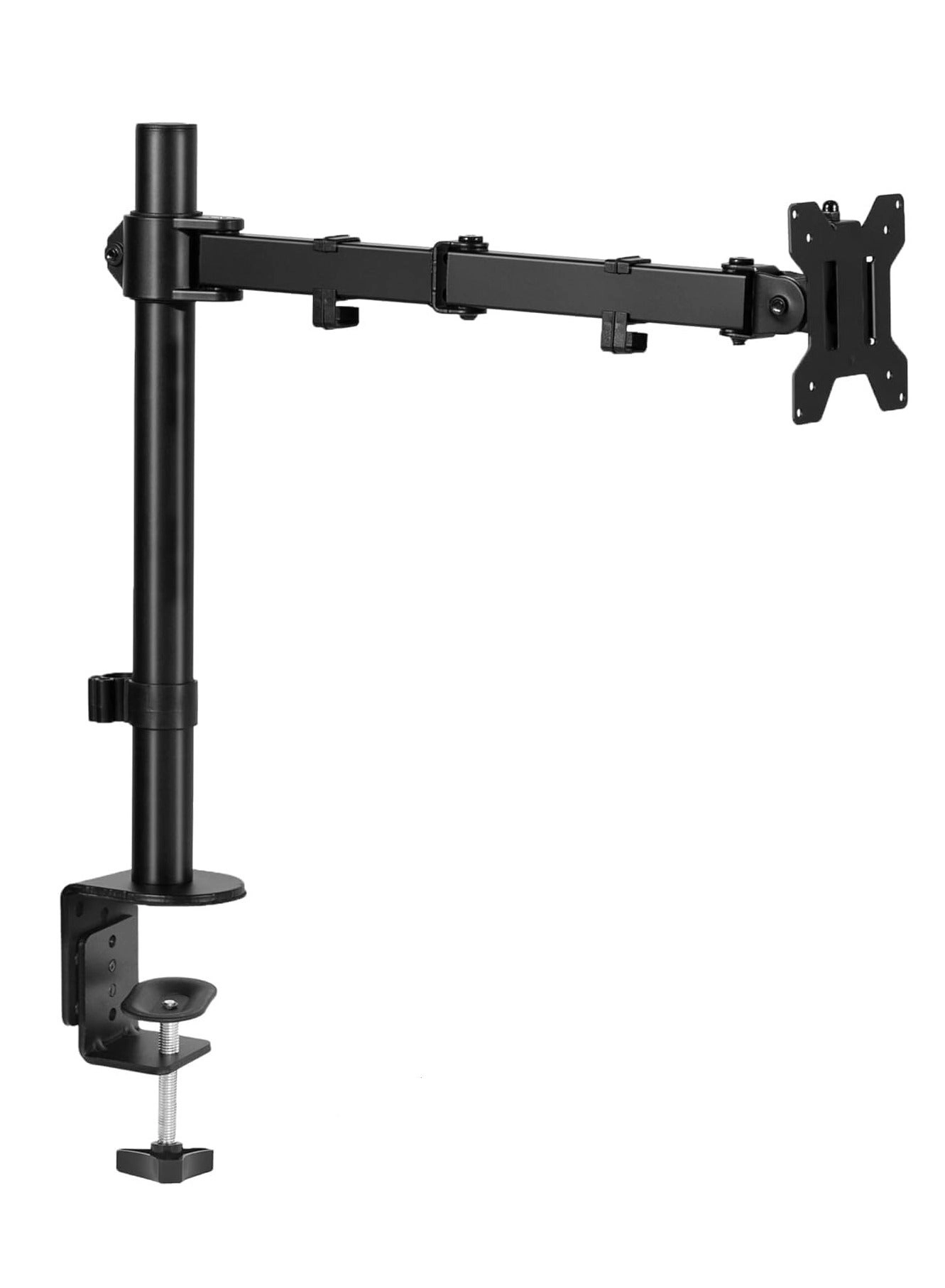 Single Monitor Arm Mount - 38 in 75x75mm 100x100mm