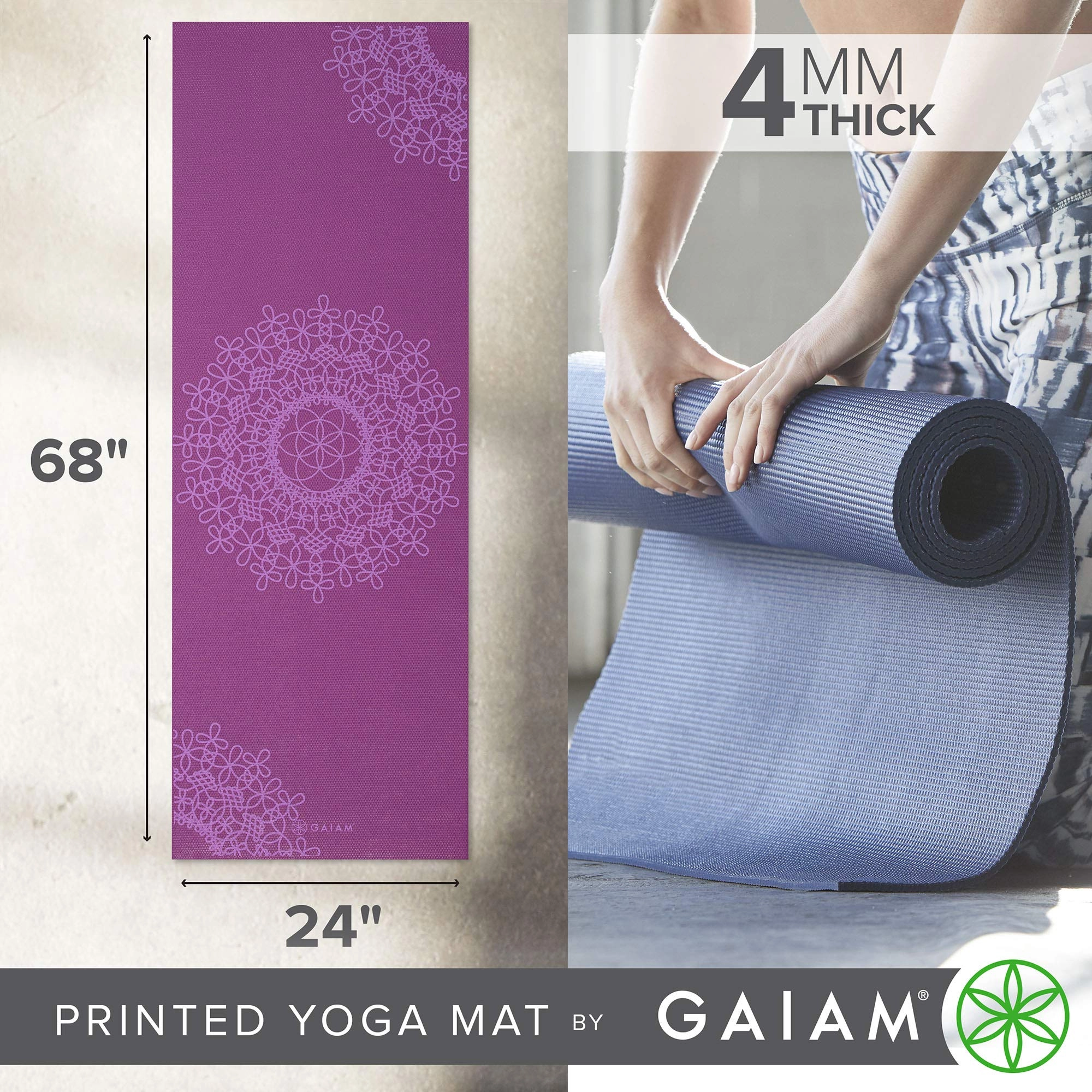 Print Yoga Mat - Other 4mm