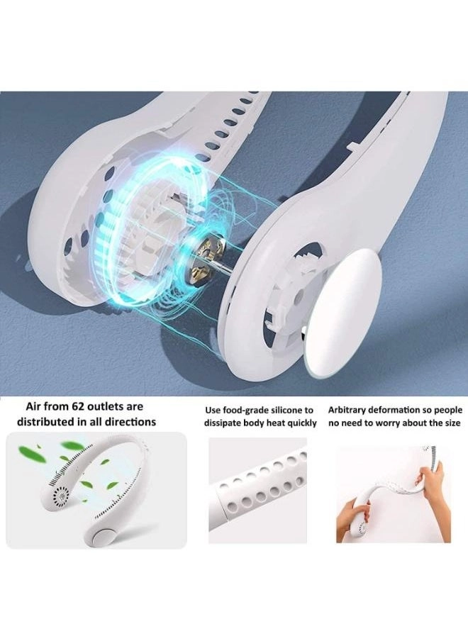 Portable Neck Fan - Personal Mini Cooler Hanging Bladeless