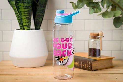 The Powerpuff Girls Water Bottle - Screw-On Lid