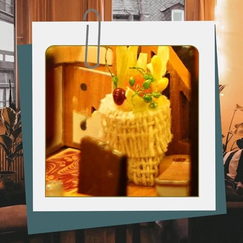 Miniature Dollhouse Kit - Cherry Blossom Courtyard 1:36