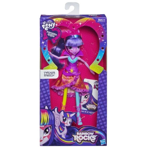 Twilight Sparkle Doll - Neon Rainbow Rocks