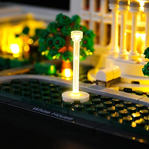 Led Lighting Kit for LEGO The White House 21054