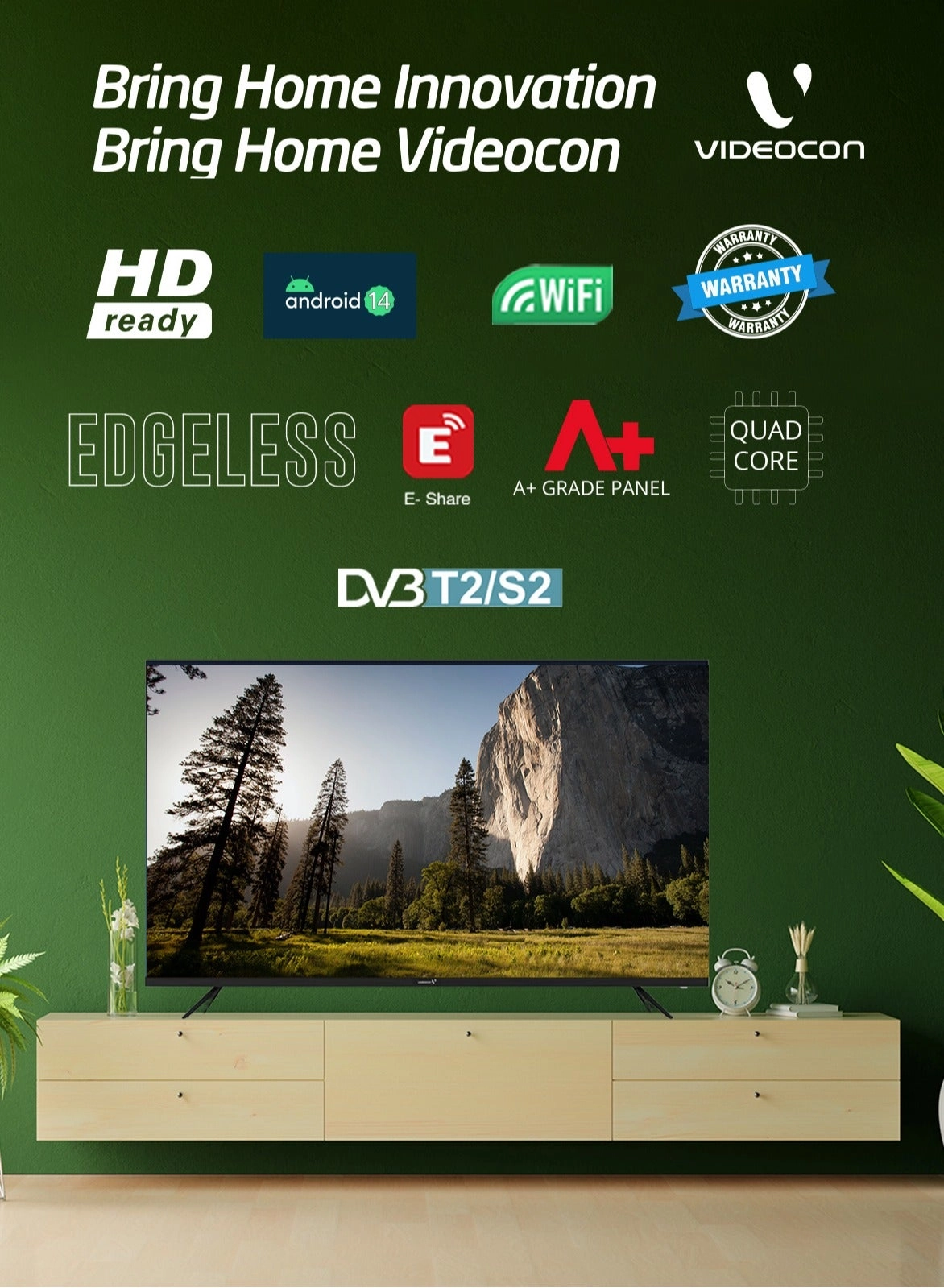 E32EL1100+ Soundbar - 32 in