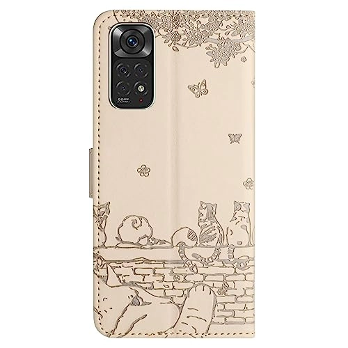 Cat Wallet Case Flip Cover for Xiaomi Redmi Note 12S 4G