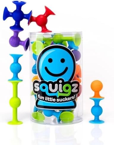 Fat Brain Toy Co. Squigz - 24 pieces