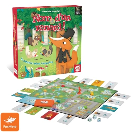 Nom d'un Renard: la poulice mène l'enquête - Jeu coopératif (French)