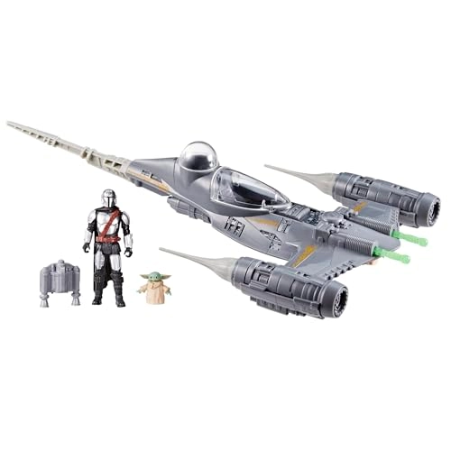Hasbro Mandalorian + Grogu + N-1 Starfighter - Star Wars