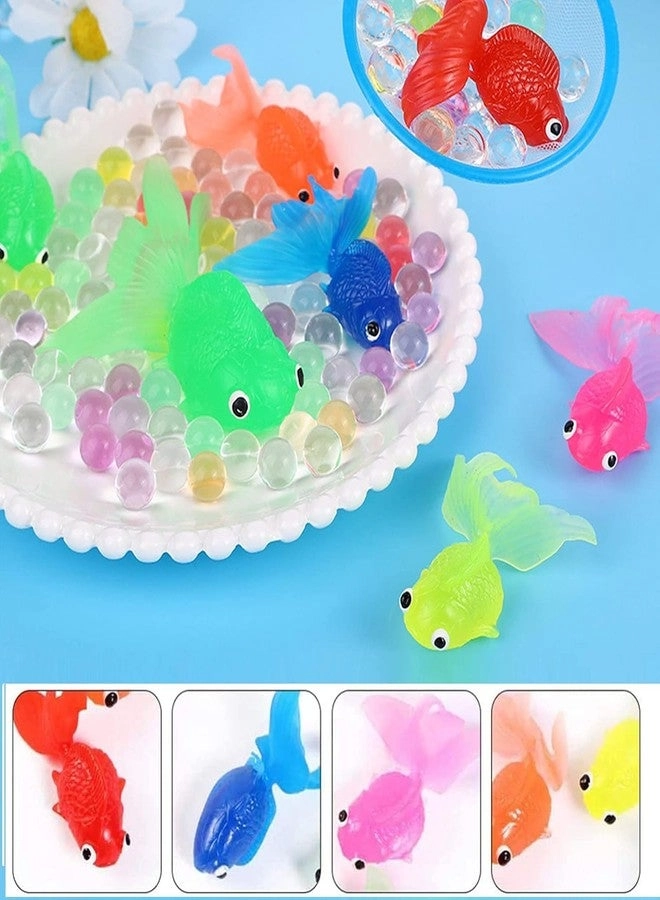Aquatic Sea Animal Fish Figurines - 12 Pc Baby Bath Toys