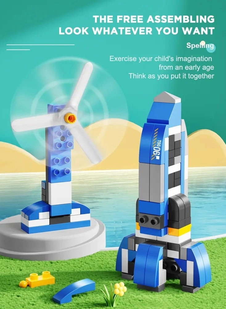 Building Blocks Set - Vehicle 120 pcs