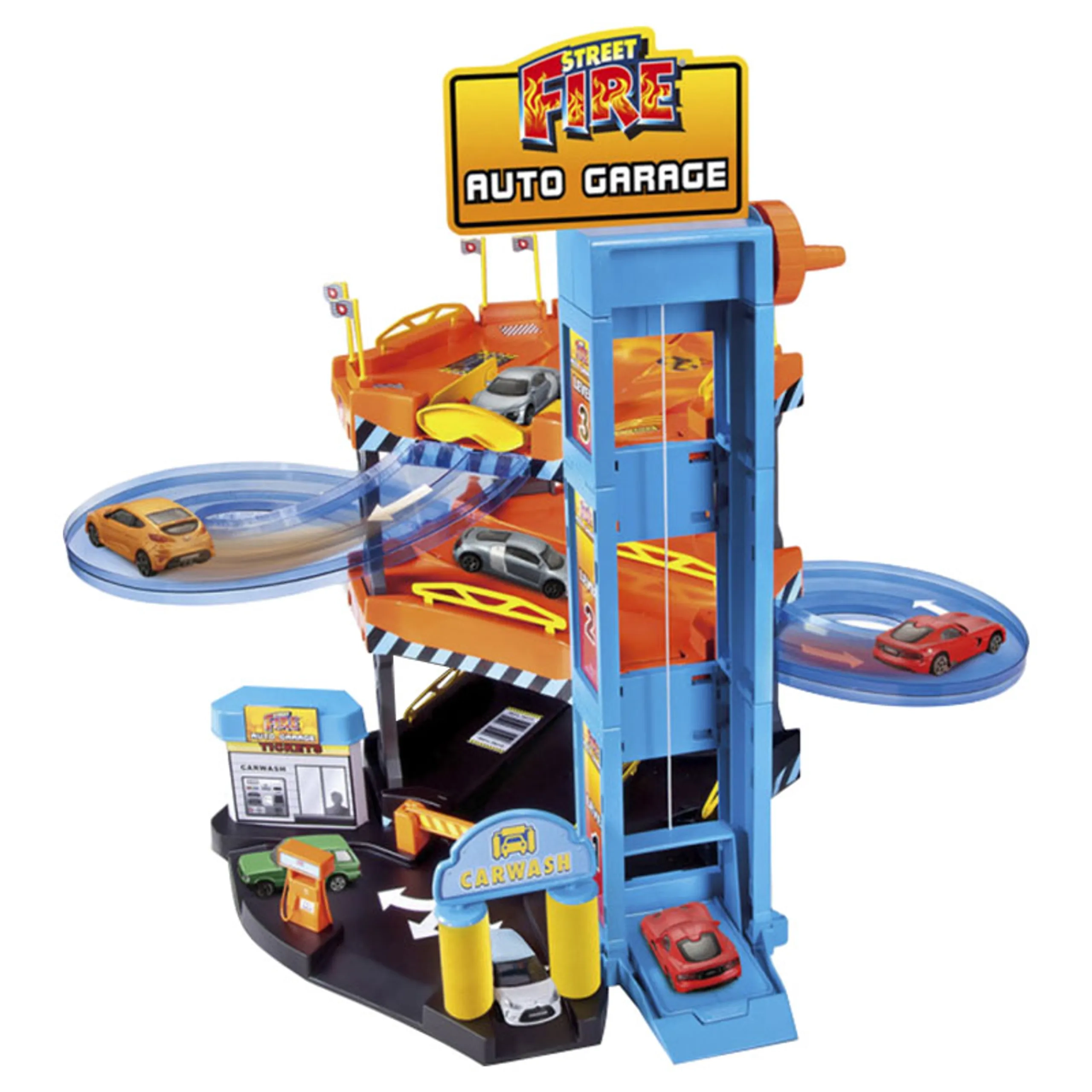 BBurago Intl Collezione Auto Garage Playset - 1/43 2 Cars