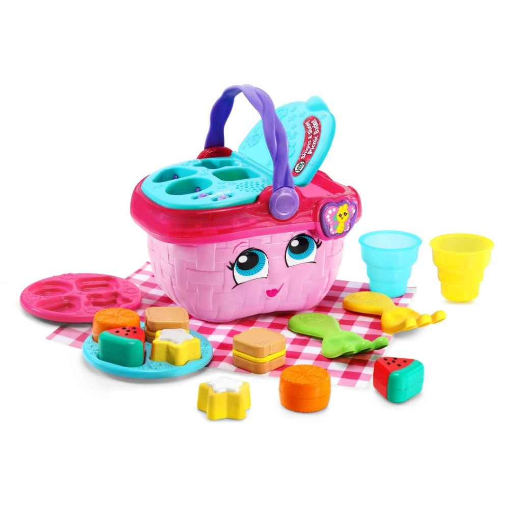 LeapFrog Shapes and Sharing Picnic Basket - 6 months-3 years 15 pieces