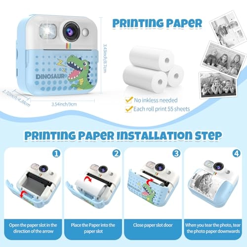 CP02 - Instant Print 1080P 2.4 Inches