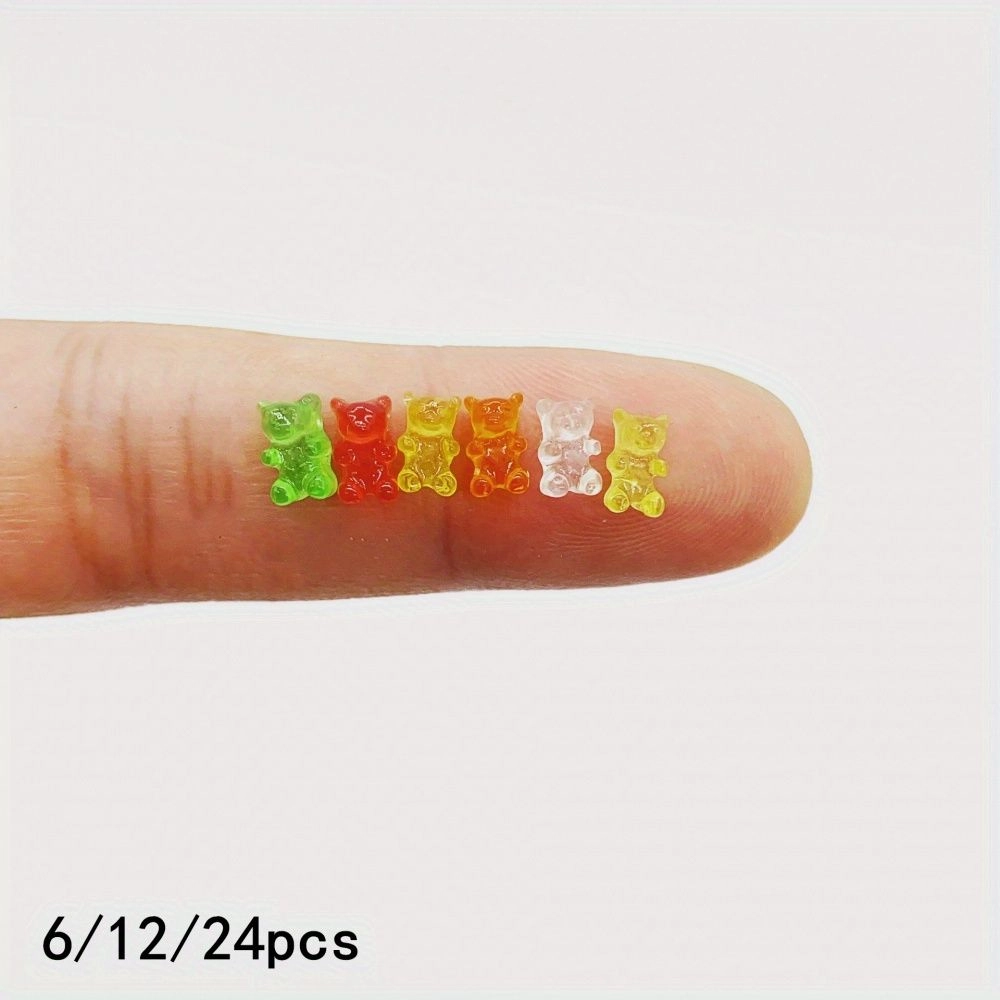 Generic Dollhouse Miniature Gummy Bear - ABS