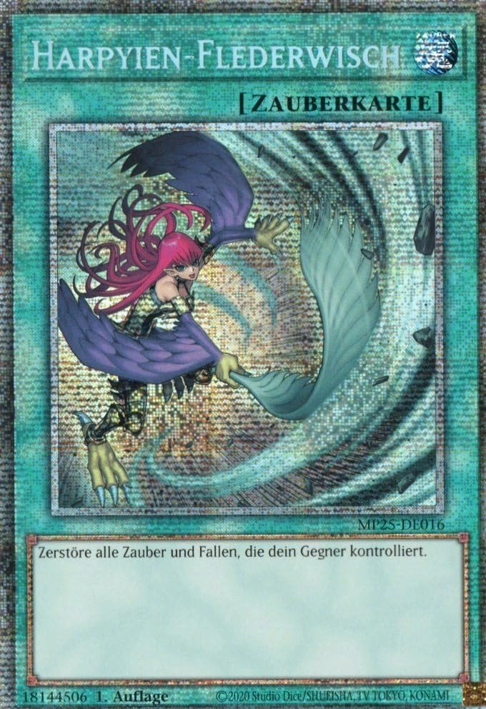 MZTCG Yugioh Harpy Bat MP25-DE016 - German