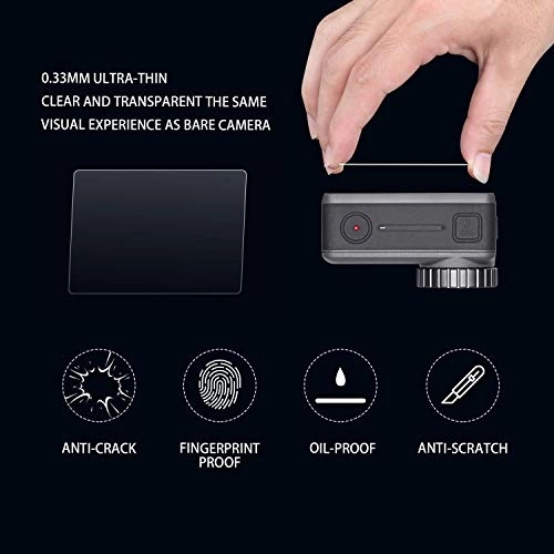 Screen Protector - 6PCS 9H + Lens Film - Ultra-Clear - DJI OSMO Action Camera