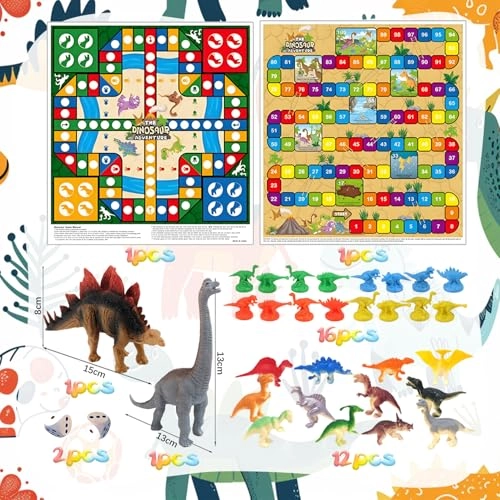 Dinosaur Board Game - 17 Pieces