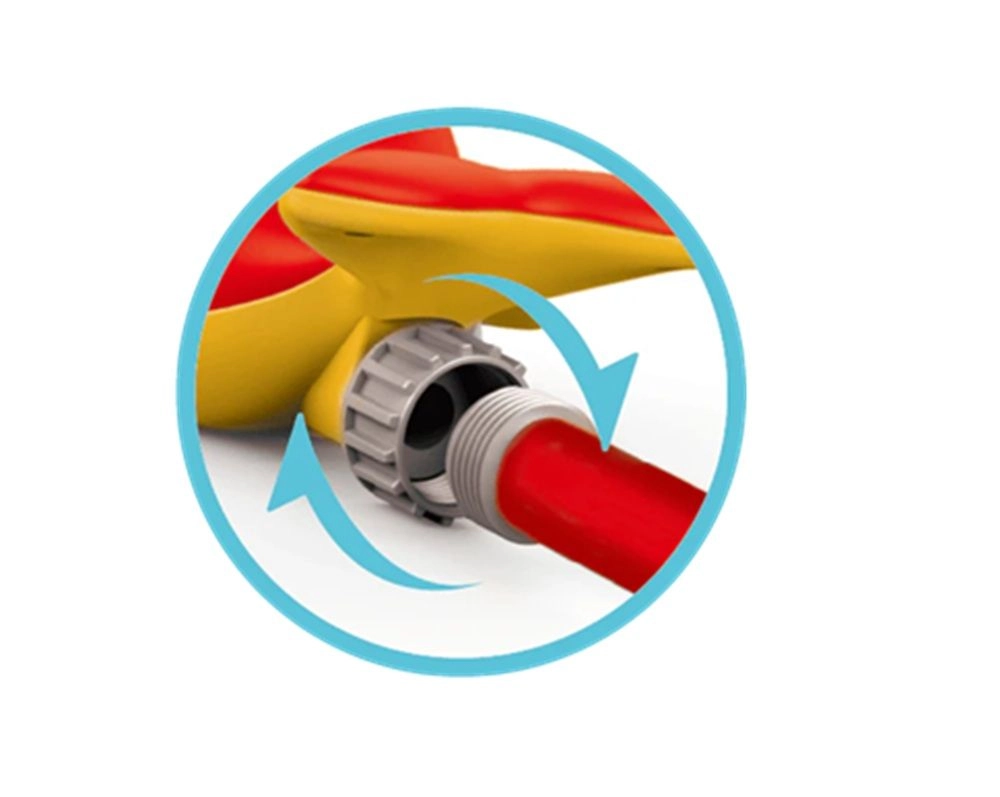 Aqua Dolphin Splash - Red 23.5 x 17.5 x 16 cm