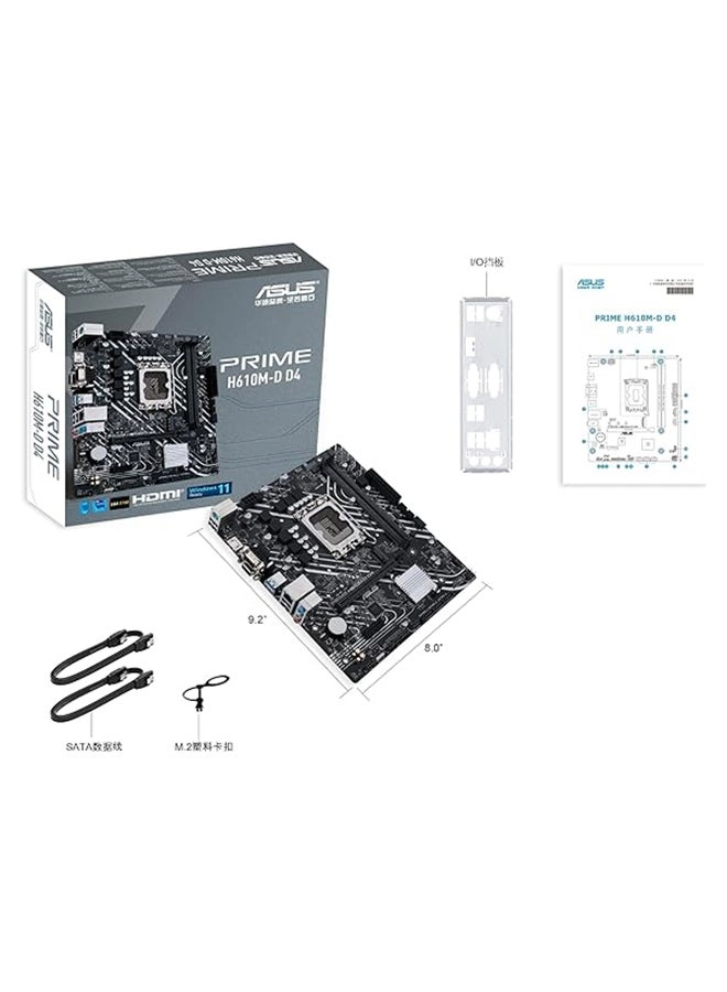 Prime H610M-D - LGA 1700 DDR4