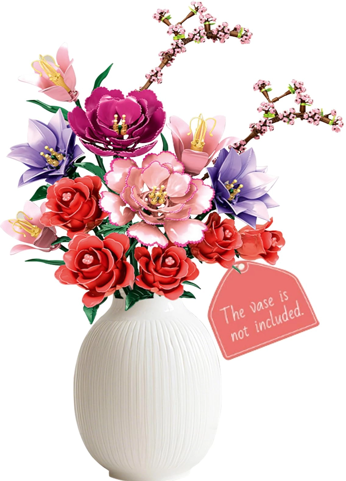 IBLUE Flowers Bouquet Building Set - 1250pcs