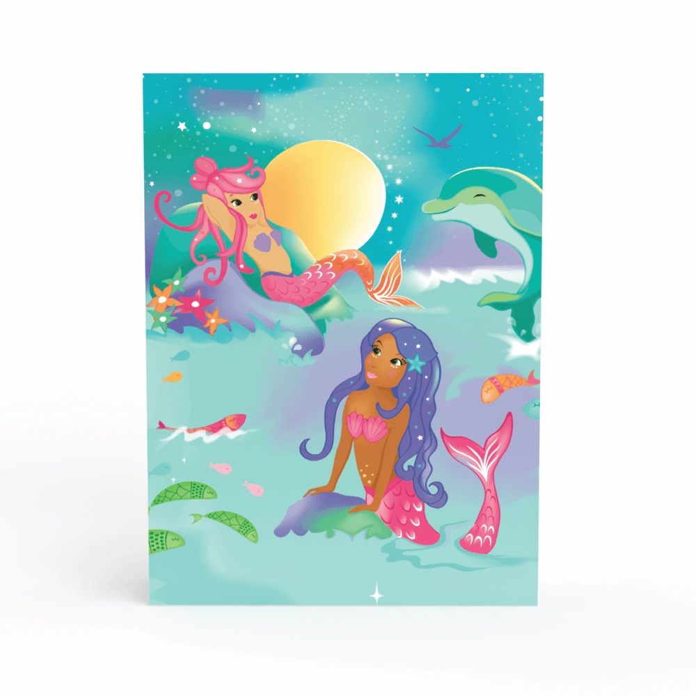 Sea Life Sun Catchers - 3 transparent plastic sheets 8 bags of gems