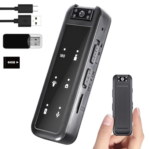 Mini Body Camera - 1080P 64GB