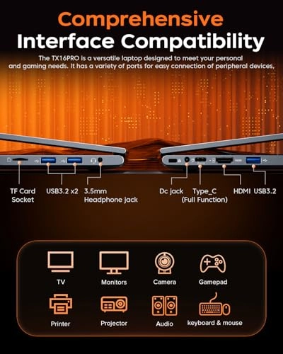 TX16PRO - 16'' Ryzen 7 5825U 16GB DDR4 512GB SSD